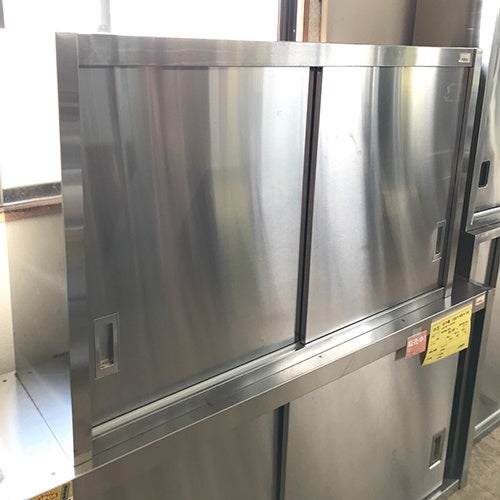 中古】吊戸棚 幅1200×奥行350×高さ750 【送料別途見積】【業務用