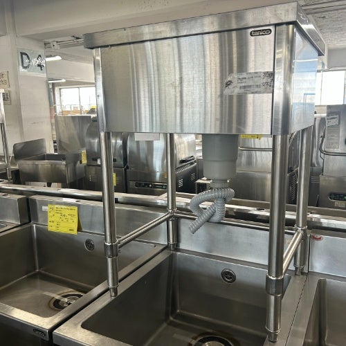 中古】一槽シンク 三方枠 BGなし 幅600×奥行600×高さ850 【送料別途
