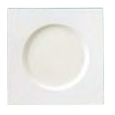 スクエアプレート 20cm_ホワイト