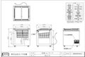 カノウ冷機 冷凍ショーケース 113L Focus73 冷凍庫 【送料無料】【業務用/新品】 幅726×奥行656×高さ850