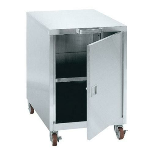 SS-FC ステンレス キャビネットワゴン 幅445×奥行570×高さ630mm/