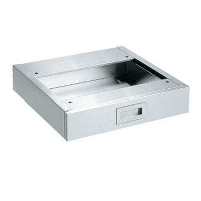 ステンレス作業台 オプションキャビネット NKL-10SUA/外寸：幅500×奥行500×高さ105mm