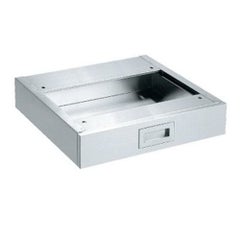 ステンレス作業台 オプションキャビネット NKL-10SUC/外寸：幅500×奥行500×高さ105mm