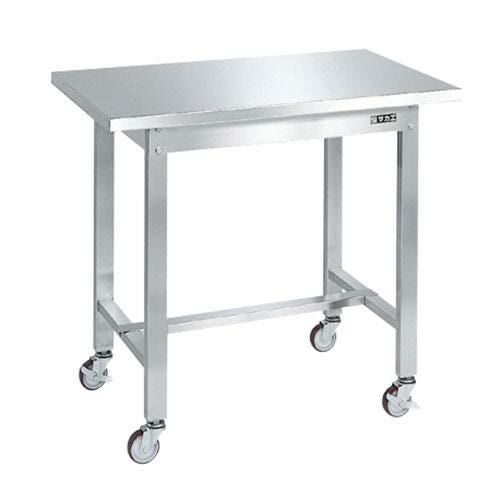 SUS-096BSSN ステンレス作業台(移動式) 幅900×奥行600×高さ802mm/