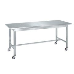 ステンレス作業台(移動式) SUS-187BSSN/外寸：幅1800×奥行750×高さ802mm