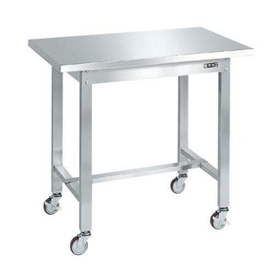ステンレス作業台(移動式) SUS4-096BN/外寸：幅900×奥行600×高さ802mm