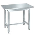 ステンレス作業台(ステンレスカブセ天板) SUS4-096HC/外寸：幅900×奥行600×高さ740mm