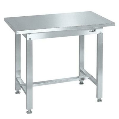 ステンレス作業台(ステンレスカブセ天板) SUS4-096HC/外寸：幅900×奥行600×高さ740mm