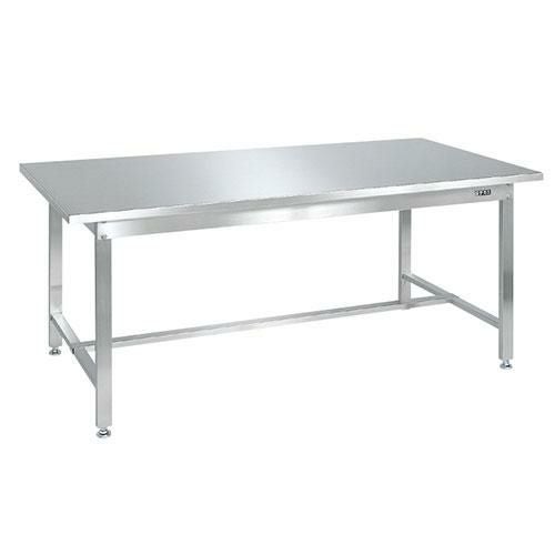 SUS4-127HC ステンレス作業台(ステンレスカブセ天板) 幅1200×奥行750×高さ740mm/