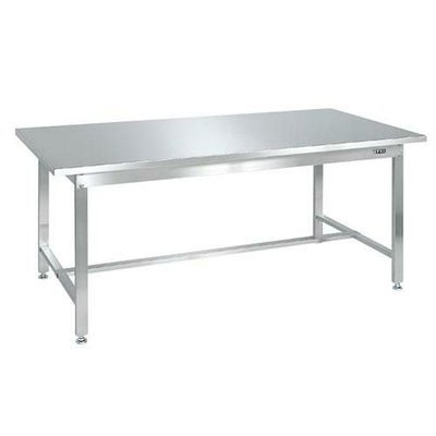 ステンレス作業台(ステンレスカブセ天板) SUS4-127HC/外寸：幅1200×奥行750×高さ740mm