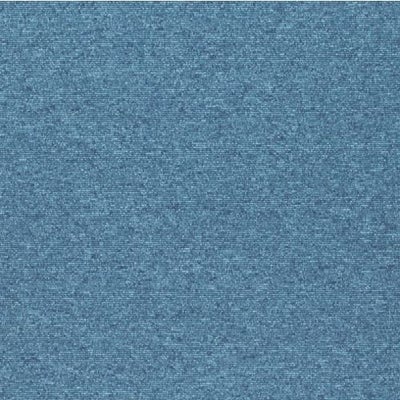 ワタナベ タイルカーペット ブルー 50cm×50cm