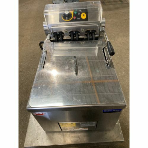 MEF-5TE 【マルゼン】 電気フライヤー 5L 卓上タイプ 幅300×奥行420×高
