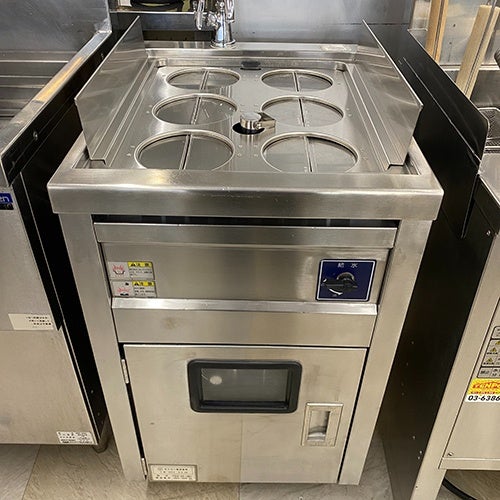 業界最長1年保証】【中古】ゆで麺機(6テボ) フジマック FENB606006R 幅