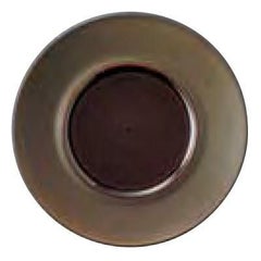 プレート 21cm_ブラウン