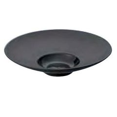 ワイドリムクーププレート 29cm_ブラック