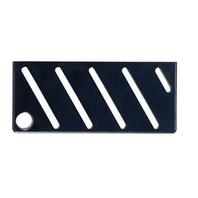 HACCP包丁差用カラープレート A(斜)タイプ ブラック