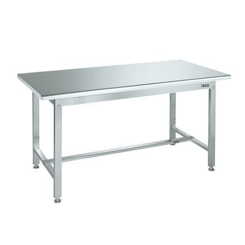 SUS3-157R ステンレス作業台(天板R付) 幅1500×奥行750×高さ740mm/