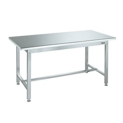 ステンレス作業台(天板R付) SUS3-157R/外寸：幅1500×奥行750×高さ740mm