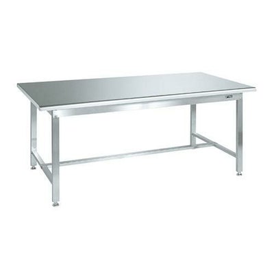 ステンレス作業台(天板R付) SUS3-187R/外寸：幅1800×奥行750×高さ740mm