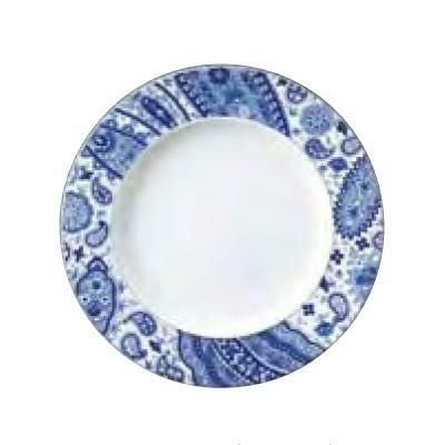 トッカータ・ペイズリー プレート 21cm ブルー /グループS