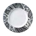 トッカータ・ペイズリー プレート 24cm ブラック /グループS