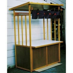 【受注生産品】組立式屋台 ネズコ仕様 11-455-7 幅1735×奥行940×高さ2100(mm)