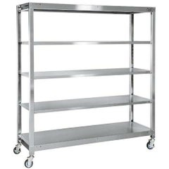 ステンレスラック(移動式) SLN-9055RSU4