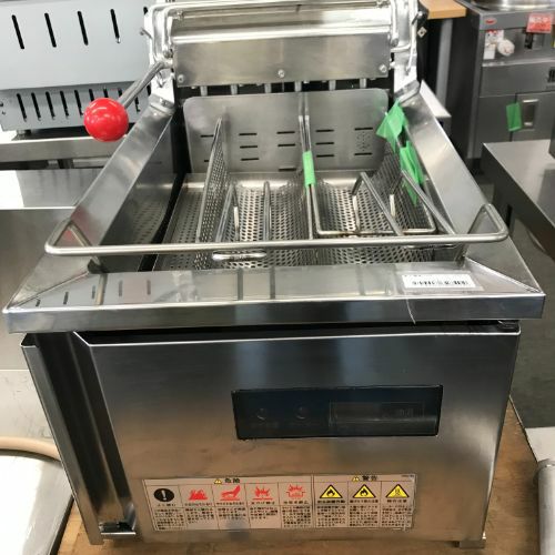 業界最長1年保証】【中古】電気式フライヤー ホシザキ FL-15B 幅350