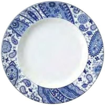 トッカータ・ペイズリ プレート 31cm ブラック /グループS
