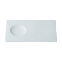 【イノセンス 23cm長角ディンプルプレート】 幅233×奥行141×高さ12(mm)/業務用/新品