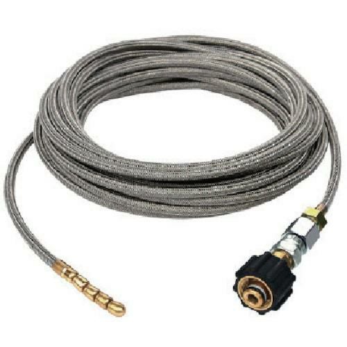 アサダ SUS洗管ホース 8/60・8.5/60用 20m Qカプラ