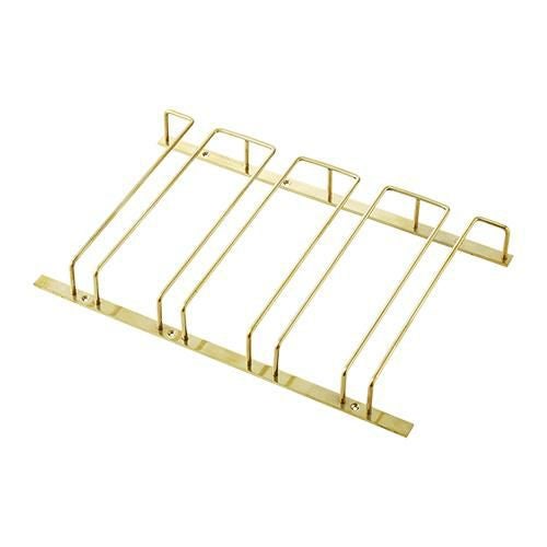 グラスフレーム 4連金メッキ