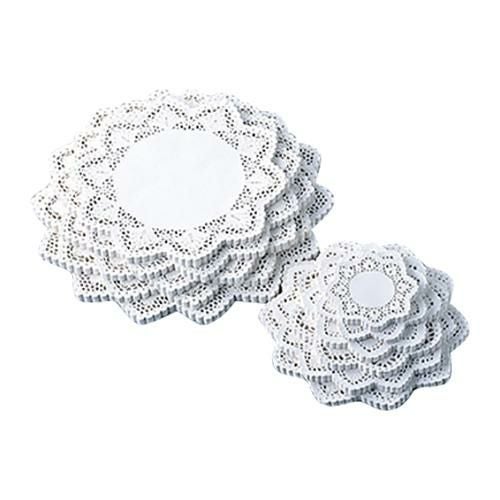 レースペーパー4丸型　寸法：直径100/500枚