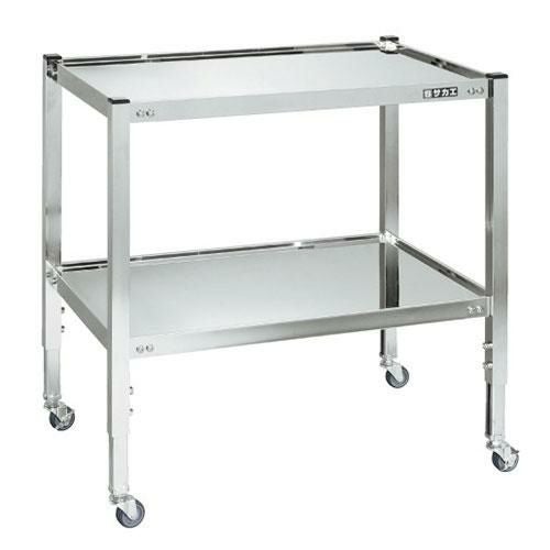 ステンレスフリーワゴン(高さ調整タイプ) STFW4-30C 幅750×奥行500×高さ700～900mm/