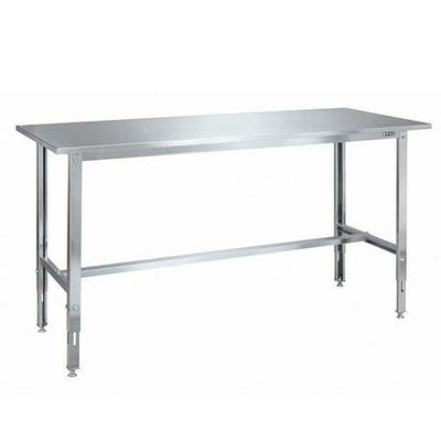 ステンレス高さ調整作業台 SUT4-189LCN/外寸：幅1800×奥行900×高さ700～900mm