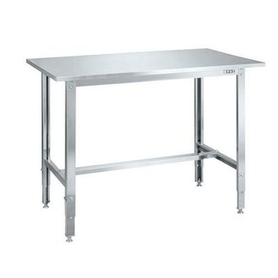 ステンレス高さ調整作業台 SUT3-127LCN/外寸：幅1200×奥行750×高さ700～900mm