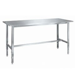 ステンレス高さ調整作業台 SUT3-189LCN/外寸：幅1800×奥行900×高さ700～900mm