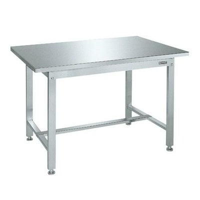 ステンレス作業台 SUS4-157N/外寸：幅1500×奥行750×高さ740mm