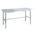 ステンレス高さ調整作業台 SUT4-187N/外寸：幅1800×奥行750×高さ700～900mm