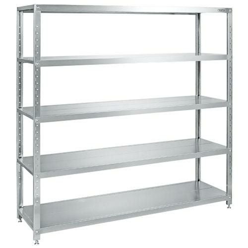 ステンレスサカエラック STN1-1018SU4 幅1000×奥行350×高さ1800mm/