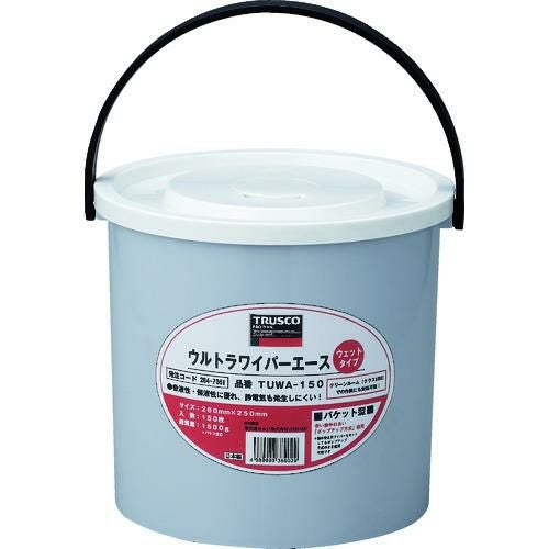 TRUSCO ウルトラワイパーエース ウエットタイプ 150枚入