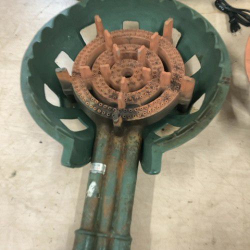 中古】鋳物コンロ タチバナ製作所 TS-330 幅435×奥行670×高さ160 LPG