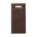 レザータッチ グルーブ伝票ホルダー M ブラウン