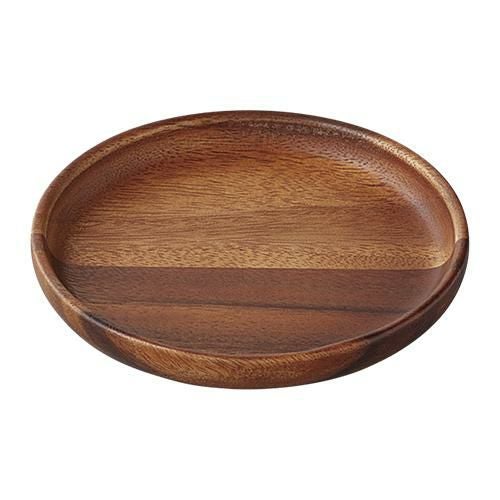 アカシア プレート丸 150