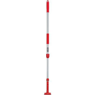 テラモト F×ハンドルアルミ伸縮柄 1110～1800mm レッド