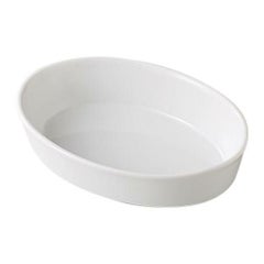 ホワイトベース 6インチオーバルプラター
