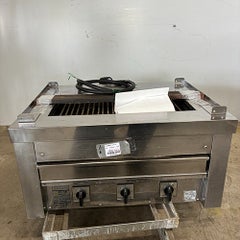 アサヒ 赤外線下火式グリラー うなぎ串焼(特大)SG-15N型 LP