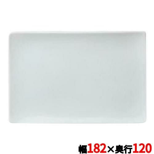【トローノ 18×12cm長角皿】 幅182×奥行120×高さ20(mm)