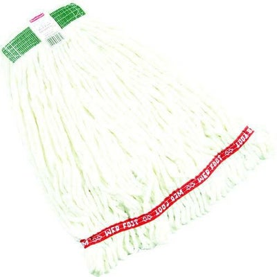 ラバーメイド ウェブフット・シュリンクレスモップ ウェットタイプ ホワイト