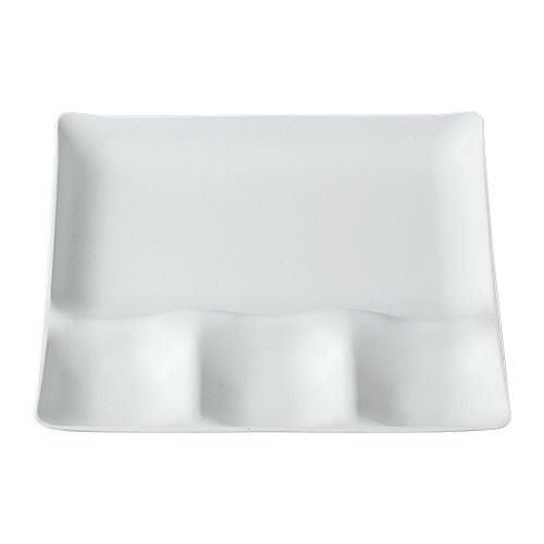 角プレート コンビ 白 /ビュッフェ取皿